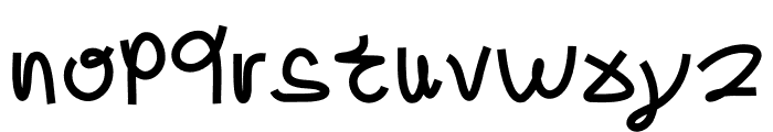 Cekodamu Regular Font LOWERCASE