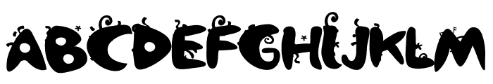 Celebratory SpringCF Font UPPERCASE