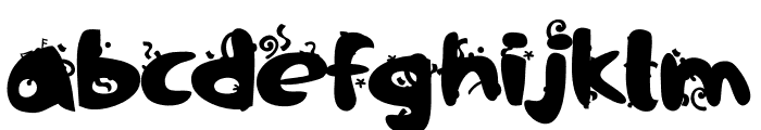 Celebratory SpringCF Font LOWERCASE