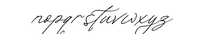 Celestial Heavenly Script Italic Font LOWERCASE