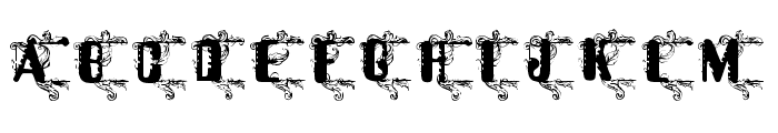 CelestialBeing-Front Font UPPERCASE