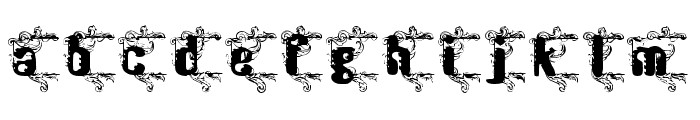CelestialBeing-Front Font LOWERCASE