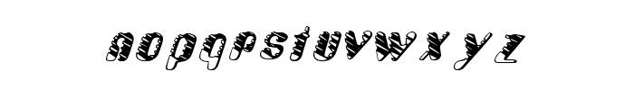 CelestialBeing-Italic Font LOWERCASE