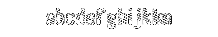 CelestialBeing-Line Font LOWERCASE