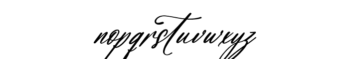 Celestialo Majestica Italic Font LOWERCASE