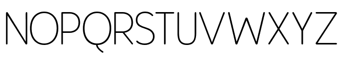 Celestique Rounded Thin Font LOWERCASE