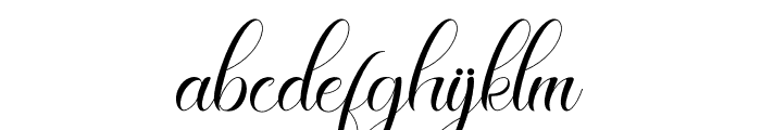 Celinya Font LOWERCASE