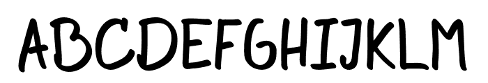 Cellabi Font UPPERCASE