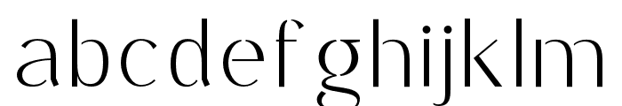 Cellga Regular Font LOWERCASE