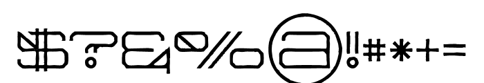 CellicaGrunge Font OTHER CHARS