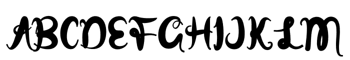 Cellita Font UPPERCASE