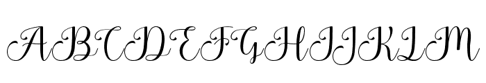 CeltiaScript Font UPPERCASE