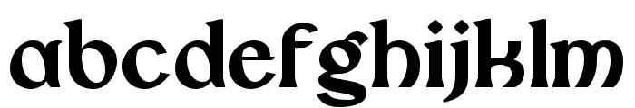 Celtrick-Regular Font LOWERCASE