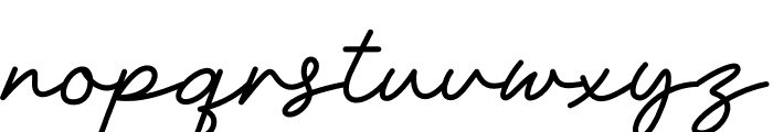 Celvia Script Font LOWERCASE