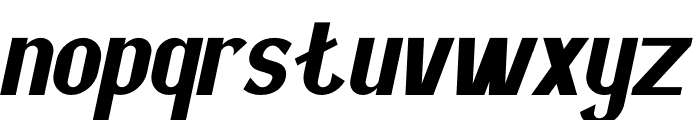 Cemanni Italic Font LOWERCASE