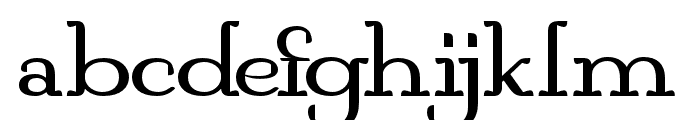 Cemora Font LOWERCASE