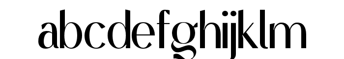 Cendranis Regular Font LOWERCASE