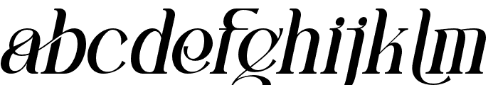 Centibillionaire-Italic Font LOWERCASE
