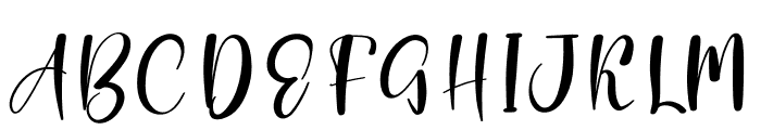 Central Thick Font UPPERCASE