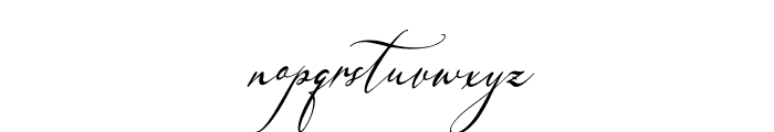 Centtriya Italic Font LOWERCASE
