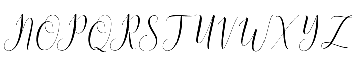CenturiesItalic-Italic Font UPPERCASE