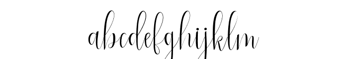 Centuries Font LOWERCASE