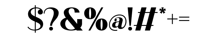 Cenvora Font OTHER CHARS