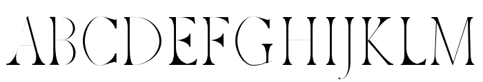 Ceona-Regular Font UPPERCASE