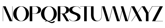 Ceora Naumy Regular Font UPPERCASE