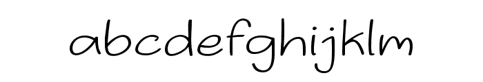 CerealiaSpring-Light Font LOWERCASE