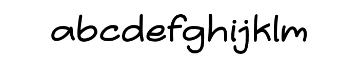 CerealiaSpring-Regular Font LOWERCASE