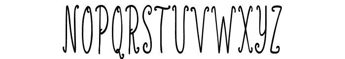 CereliaSpringSwirl-Condensed Font LOWERCASE