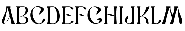 CeriaRegular Font UPPERCASE