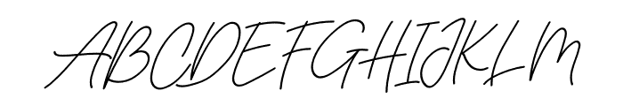 Cerita Cinta Italic Font UPPERCASE