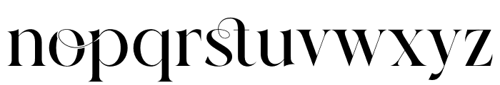 Cerost Font LOWERCASE