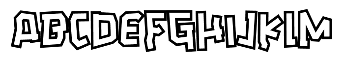 CertooN BonE Font UPPERCASE