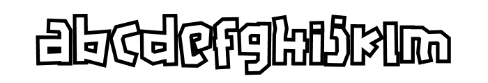 CertooN BonE Font LOWERCASE