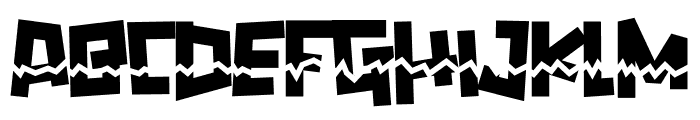 CertooN Earthquake Font UPPERCASE