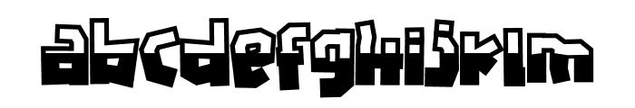 CertooN HalF Font LOWERCASE