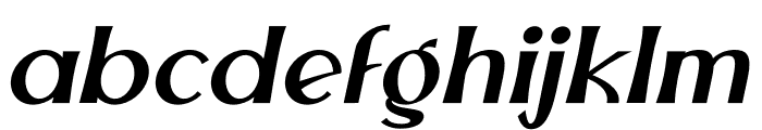 Cervantes Bold Italic Font LOWERCASE