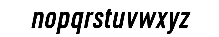 Cervo-MediumItalic Font LOWERCASE
