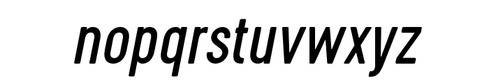 Cervo-RegularItalic Font LOWERCASE