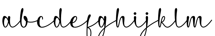 Ceryson Script Font LOWERCASE