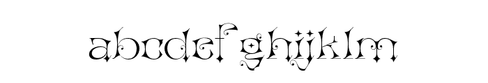 Cethik-Regular Font LOWERCASE
