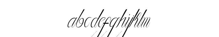 Cettya Italic Font LOWERCASE