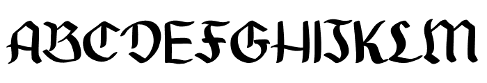 Ch Royal Regular Font UPPERCASE