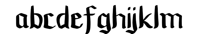 Ch Royal Regular Font LOWERCASE