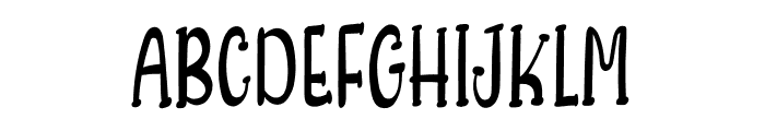 Cha-Chaa Font UPPERCASE