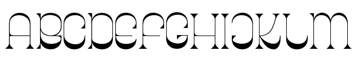 Chaero-Regular Font UPPERCASE