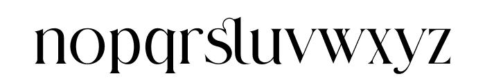 Chagira Font LOWERCASE